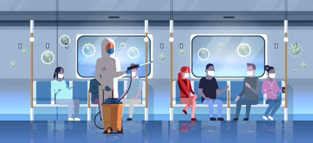 Transporte de pasajeros seguro, higienizado sanitizado